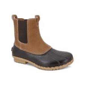 Men's Insulated Flannel Lined Chelsea Duck Boots